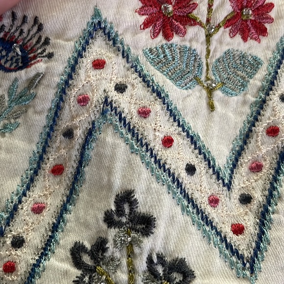 Anthropologie Kayla Embroidered Blouse - Picture 4 of 4